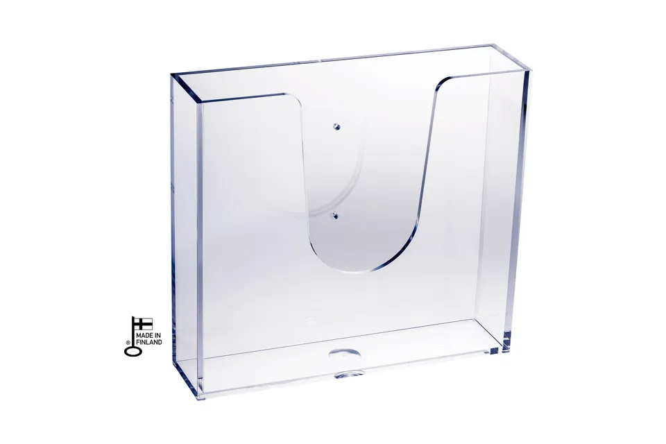 palaset-sein-tasku-wandtasche-transparent-mit-halterung image 1
