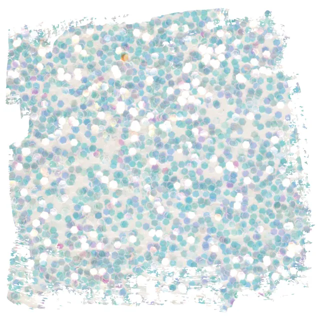 fleur-powder-glitter-ottogonali-white-rainbow-glitzer image 1