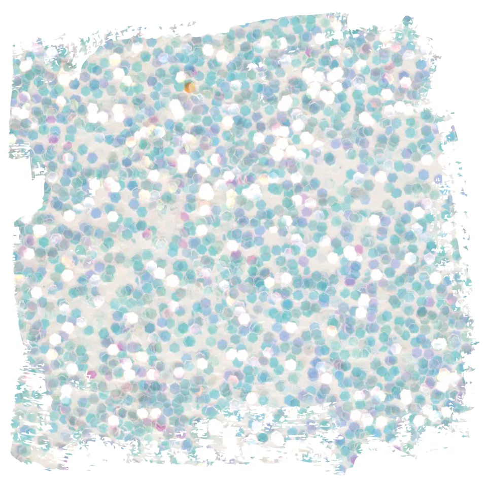 fleur-powder-glitter-ottogonali-white-rainbow-glitzer image 1