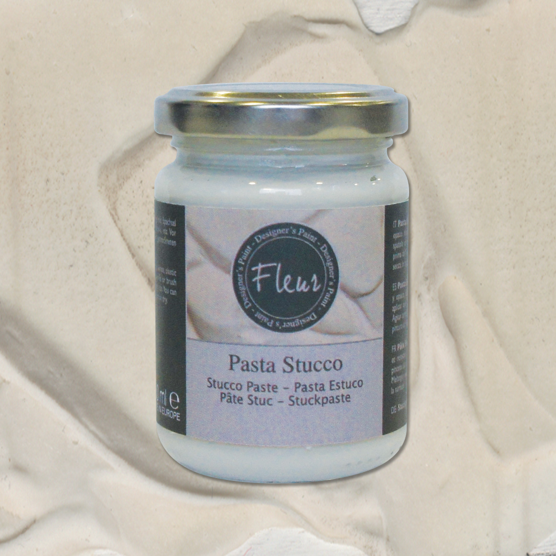 fleur-structure-paste-pasta-stucco-strukturpaste-wei-matt image 1