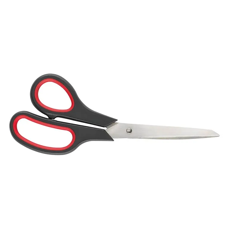 ecobra-universal-schere-spitz-21-5-cm-schwarz-rot-rostfrei image 1