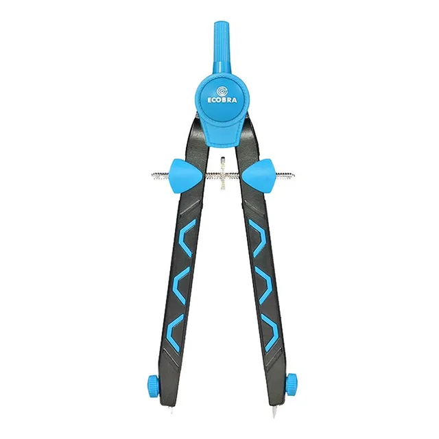 ecobra-duo-tec-schnellverstell-zirkel-set-6-tlg-blau-170-mm image 1