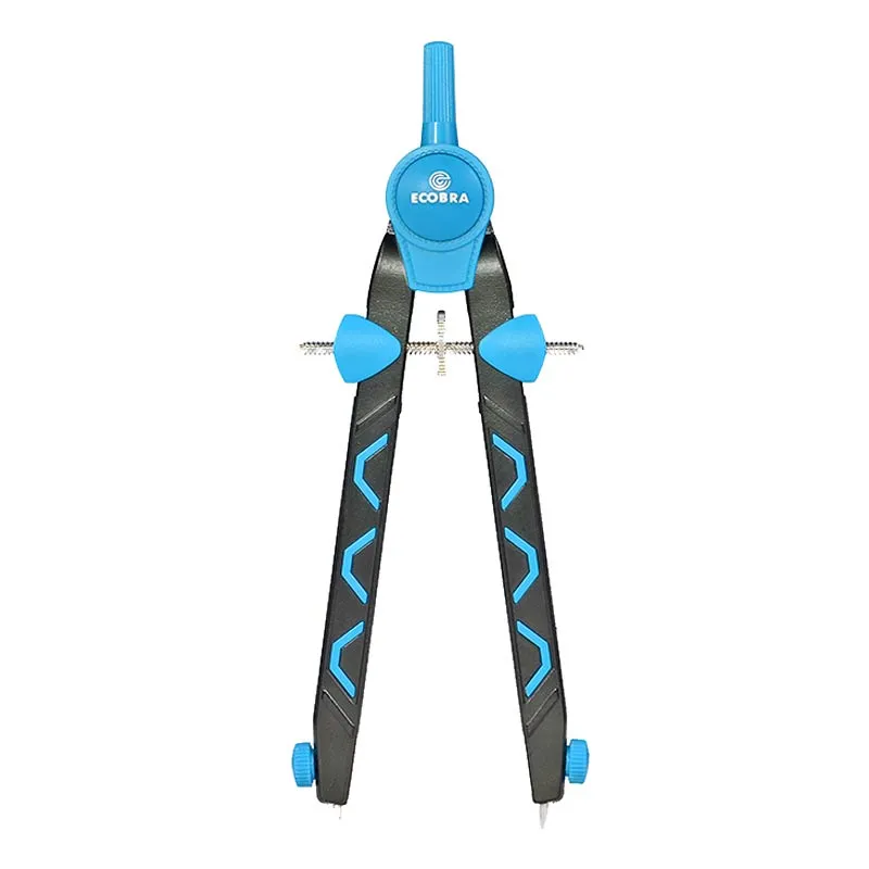 ecobra-duo-tec-schnellverstell-zirkel-set-6-tlg-blau-170-mm image 1