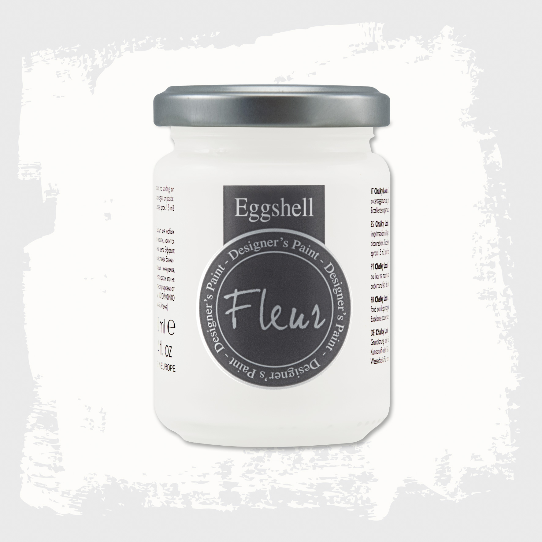 fleur-eggshell-titanium-white-m-belfarbe-wei-seidenmatt image 2