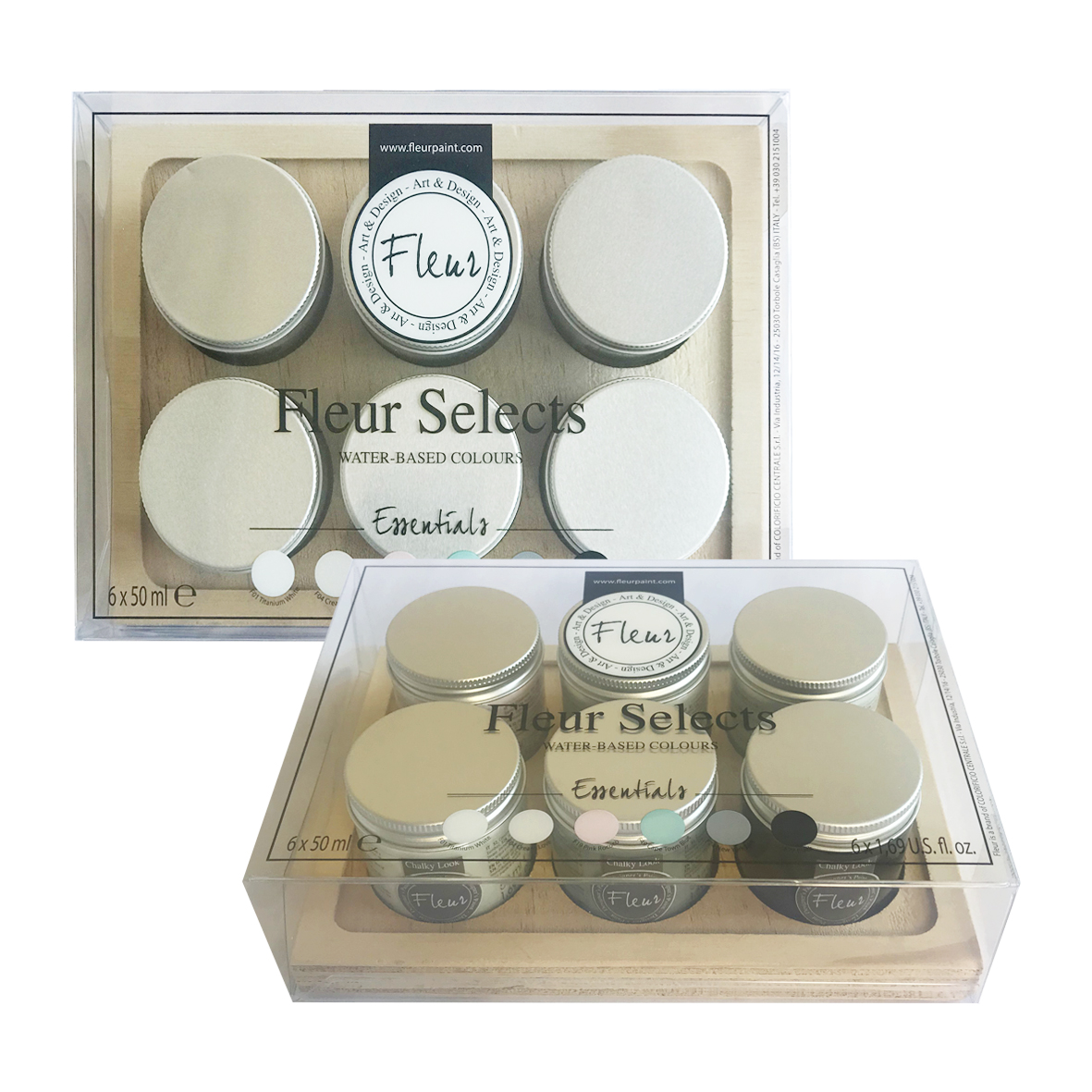 fleur-fleur-kit-select-essentials-farbset-6x50-ml image 1