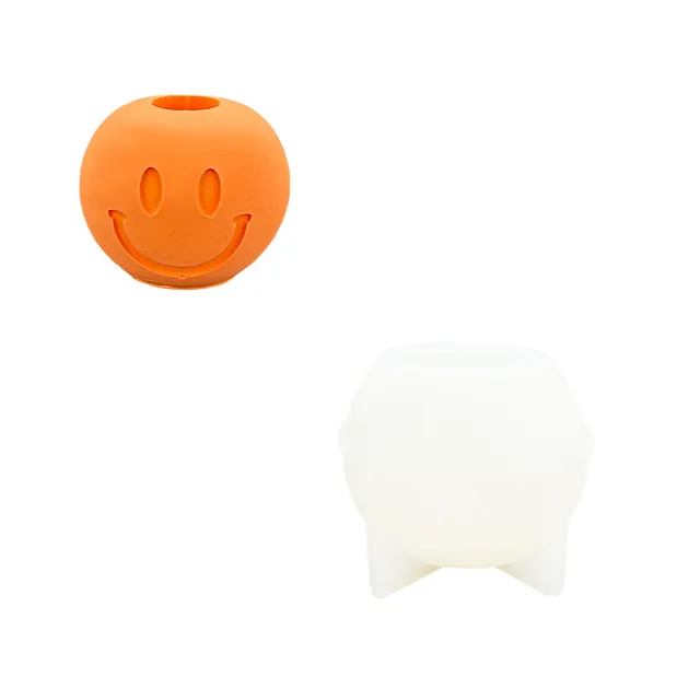 jesmonite-molds-silikonform-kerzenhalter-smiley-9-5-cm image 1