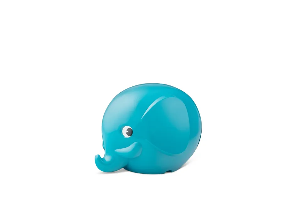 palaset-semi-fantti-spardose-t-rkis-elefant-mit-schl-ssel image 1
