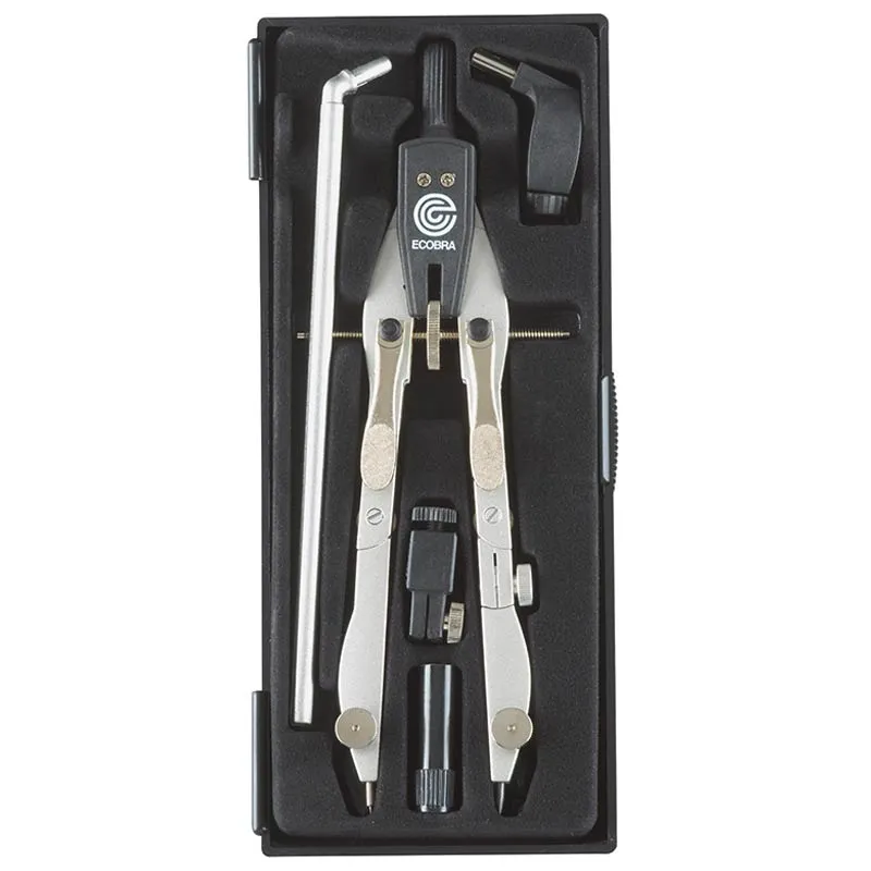 ecobra-01-zirkel-serie-new-master-1-schnellverstell-zirkel-mattvernickelt-165-mm image 1