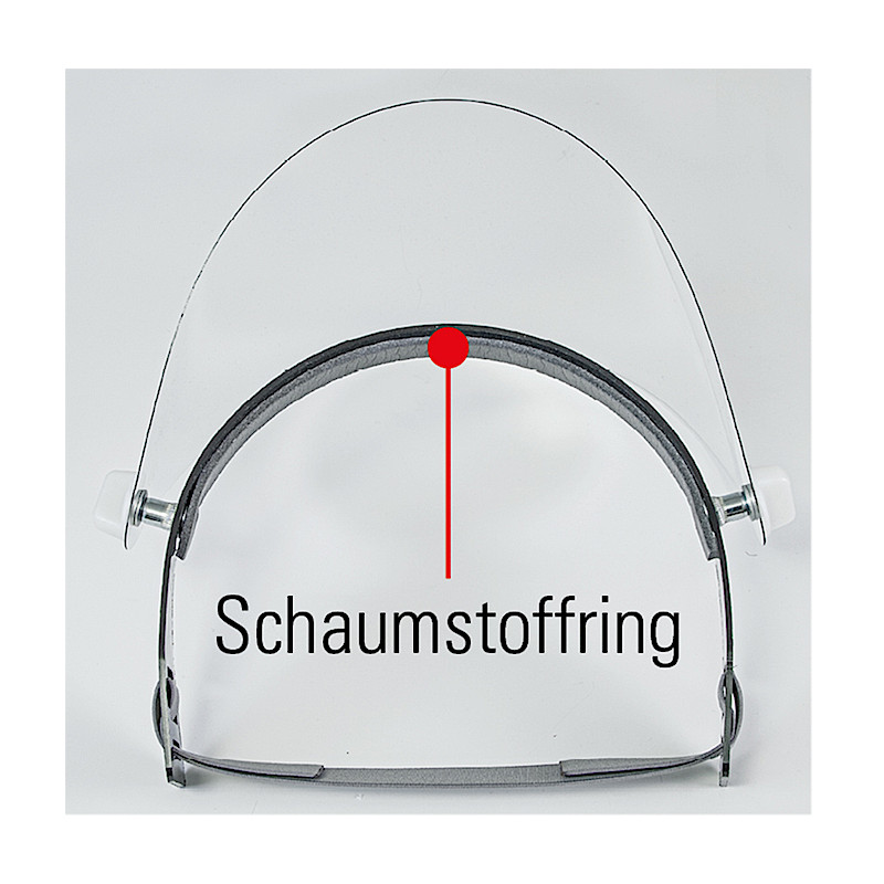 ecobra-gesichts-schutzschild-klappvisier-pet-schwarz image 2
