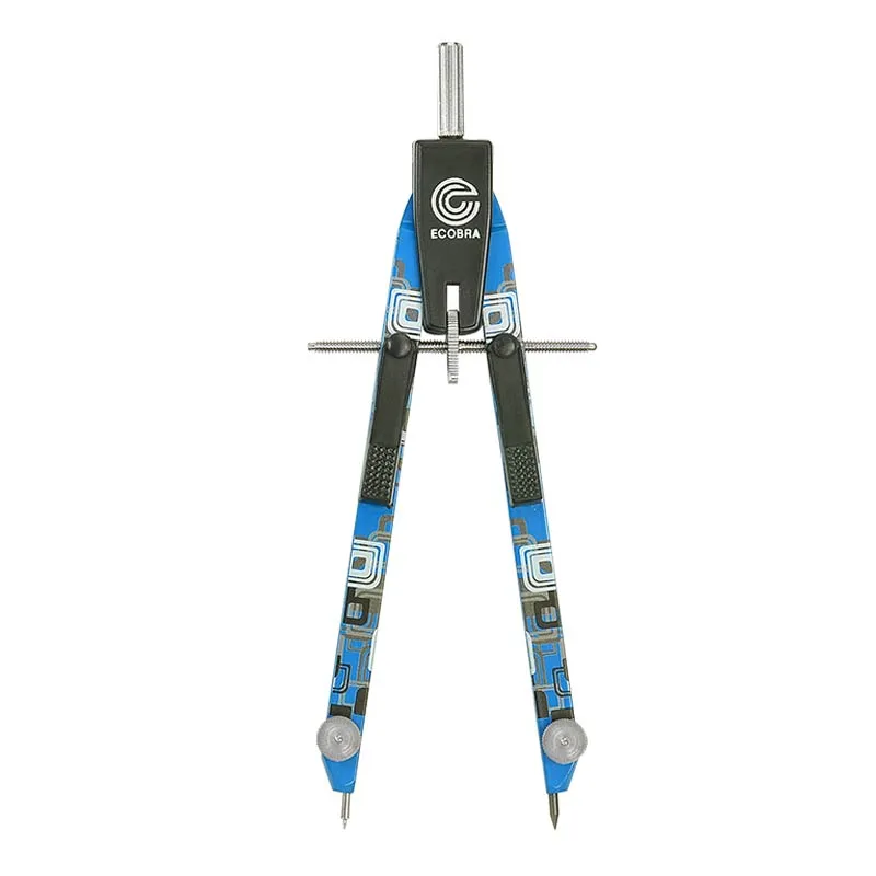 ecobra-master-schnellverstell-zirkel-messing-seventies-blue image 1