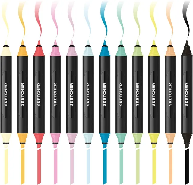 molotow-sketcher-main-kit-2-twinmarker-12er-bunt image 1