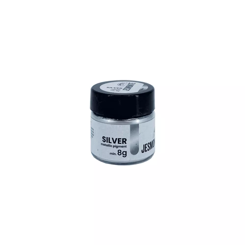 jesmonite-metallic-powder-metallicpulver-8-g-silber image 1