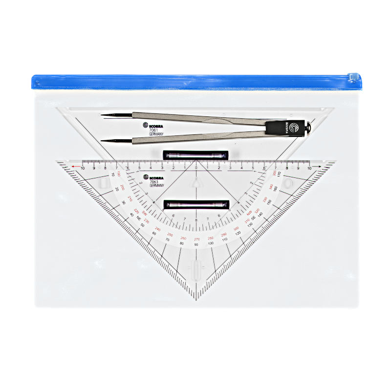 ecobra-ausbildungs-set-marinezirkel-7047-mit-dreiecken image 1