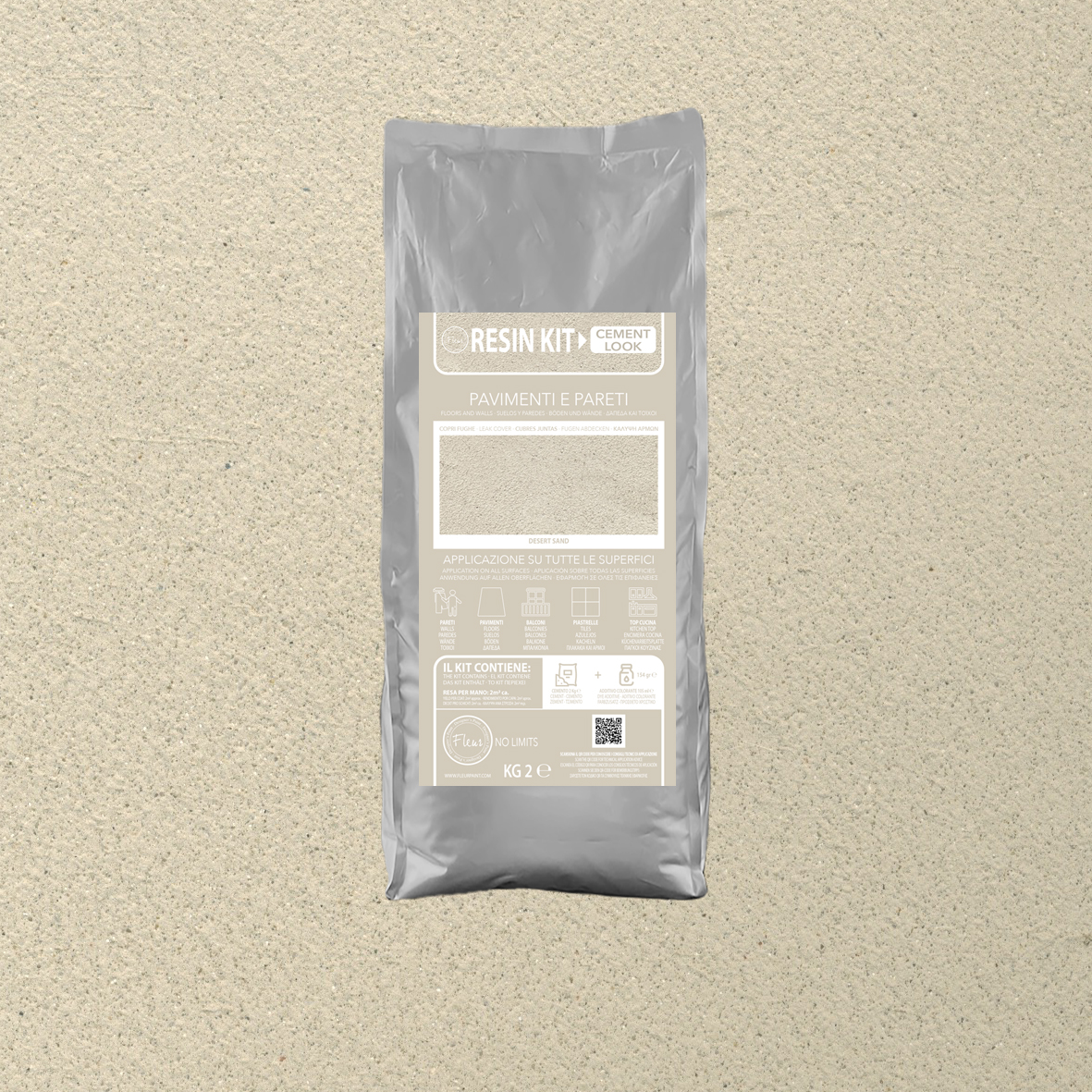 fleur-resin-kit-cement-look-desert-sand-zementoptik-set image 2