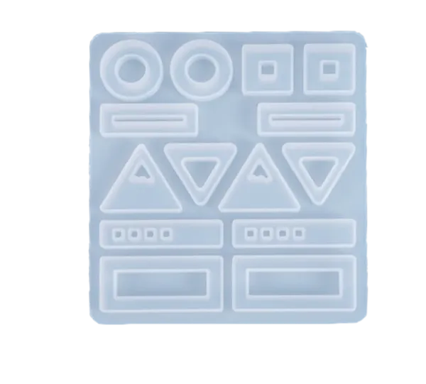 fleur-super-clear-resin-silikonform-ohrringe-modern image 1