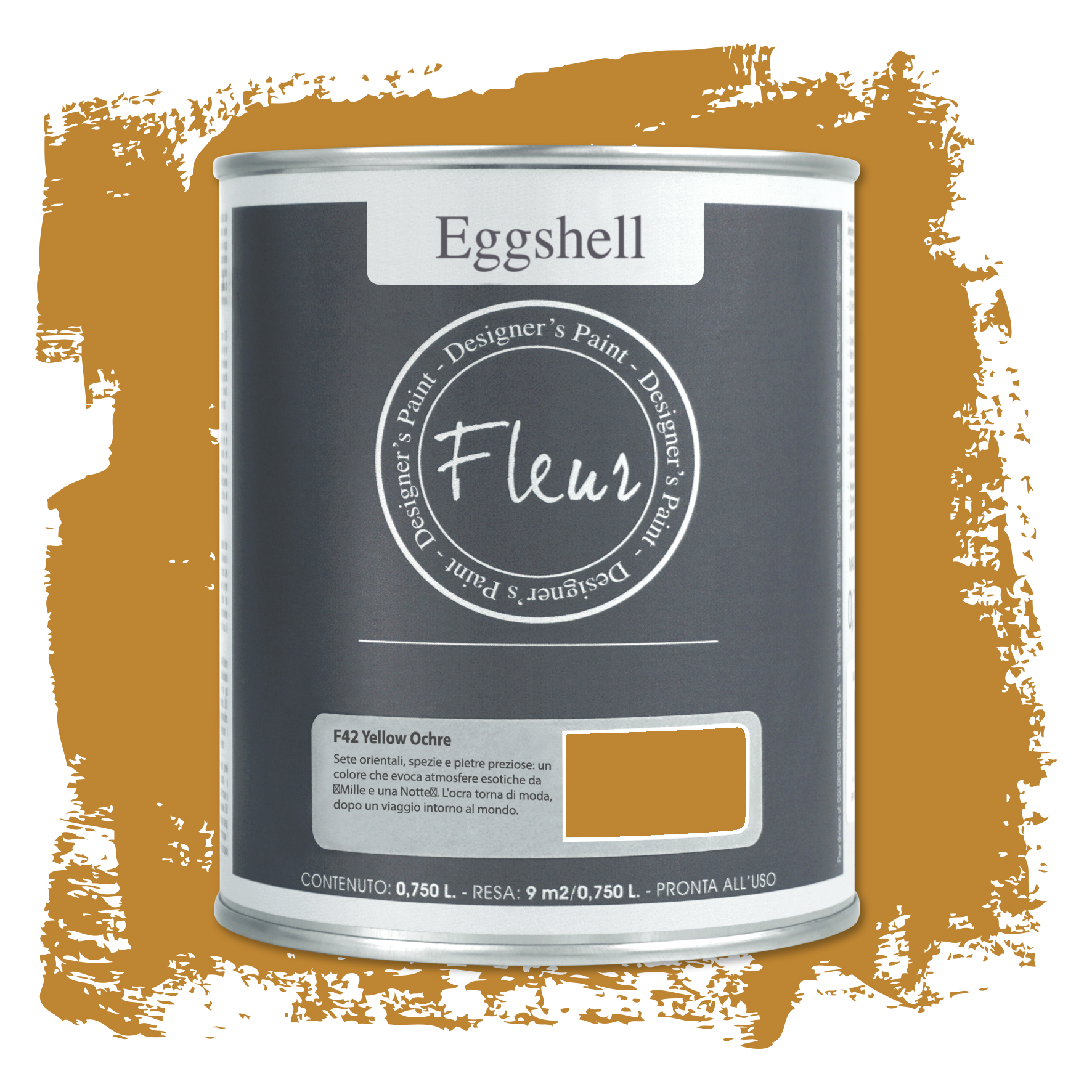 fleur-eggshell-yellow-ochre-m-bellack-ockergelb image 2