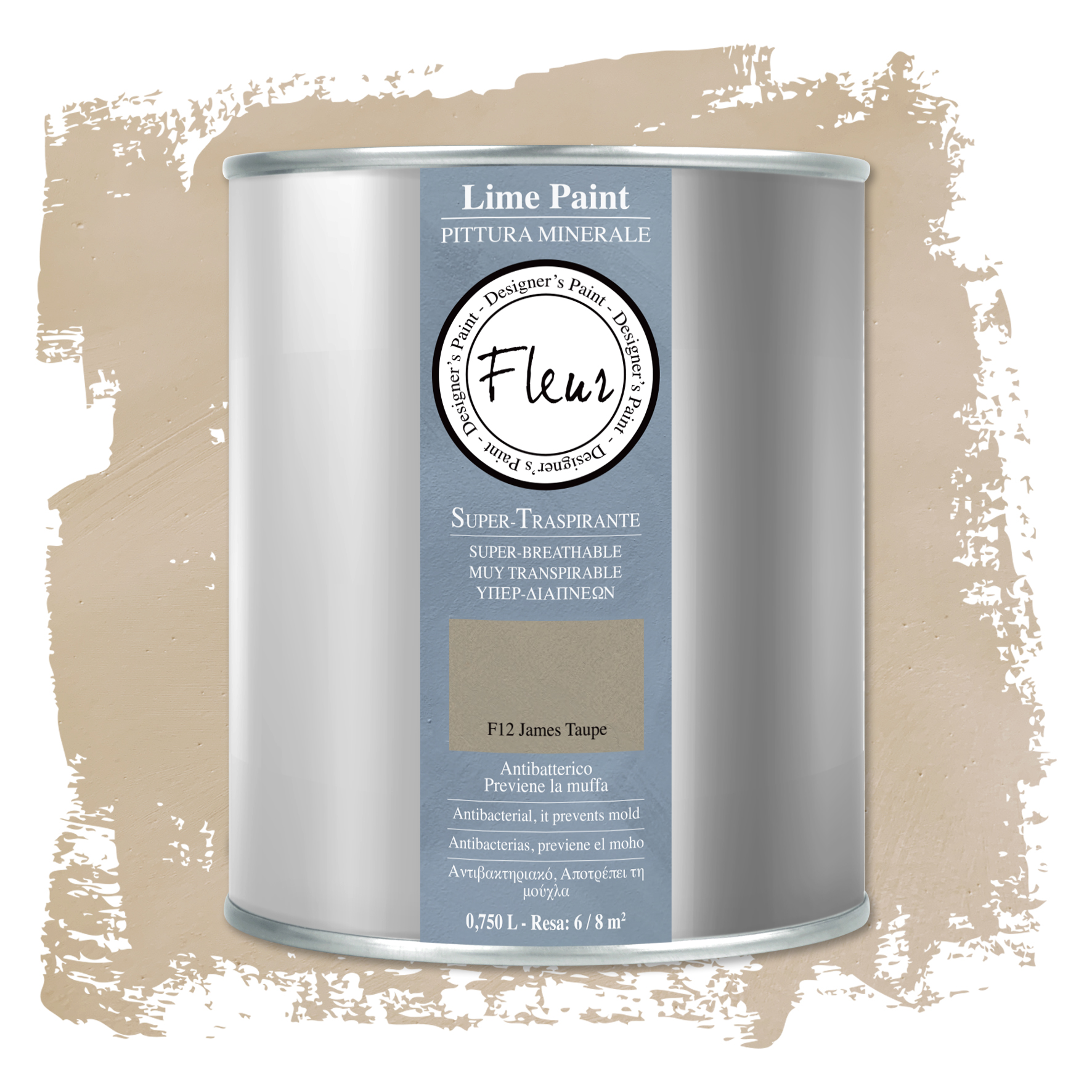 fleur-lime-paint-james-taupe-kalkfarbe-taupe-graubeige-neutral image 3
