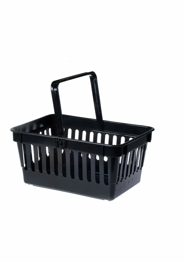 palaset-cosmo-einkaufskorb-schwarz-12-kg-belastbar image 1