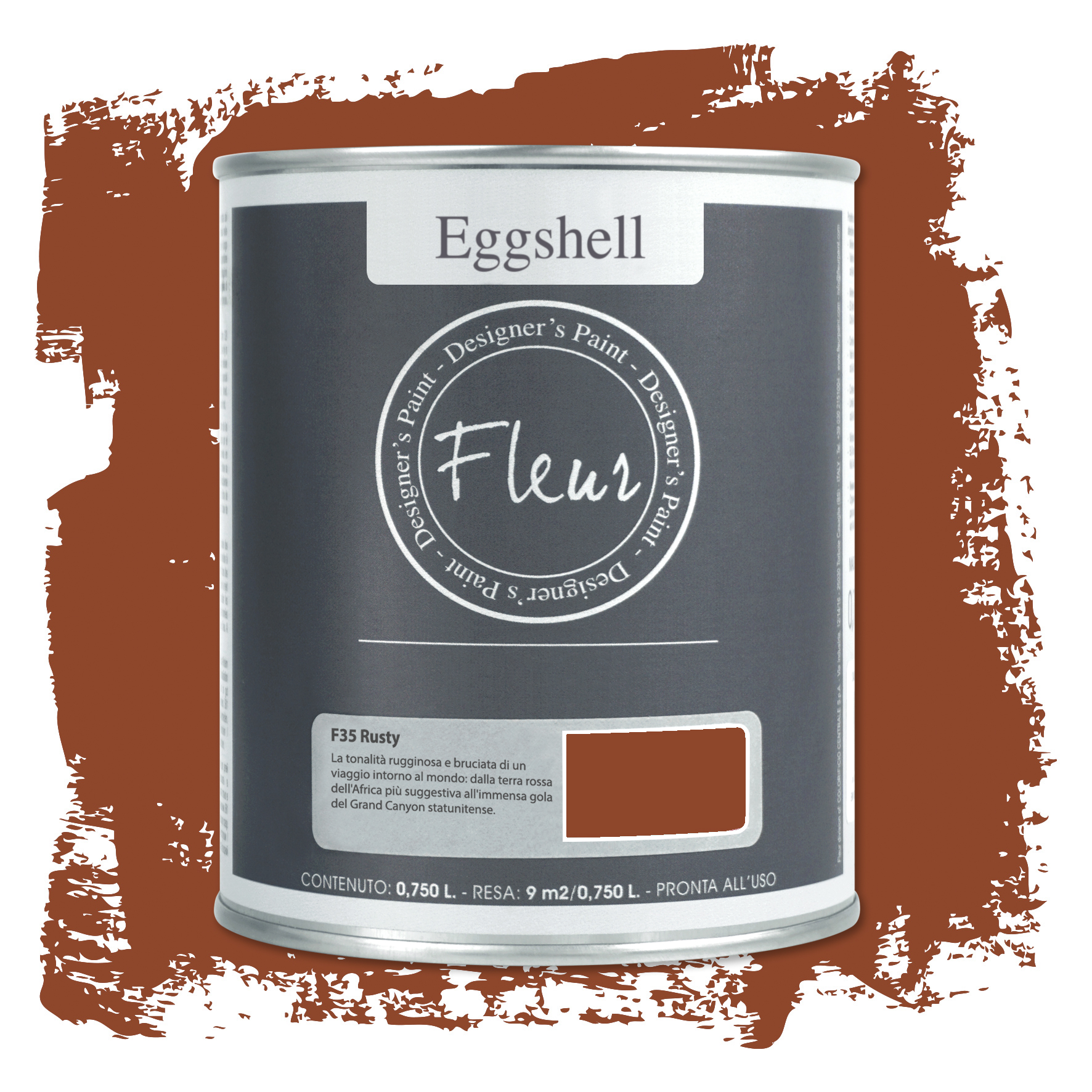 fleur-eggshell-rusty-seidenmattlack-rostrot-innen image 2