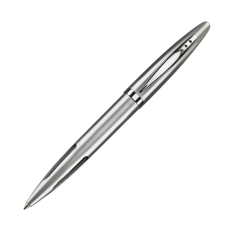 ecobra-cityline-cremona-kugelschreiber-matt-chrom-drehmechanik image 1