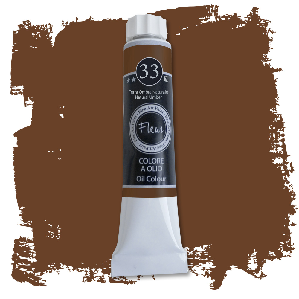 fleur-oil-colours-lfarbe-terra-ombra-naturale-braun image 3