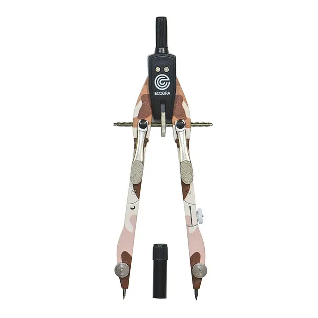 ecobra-new-master-1-schnellverstell-zirkel-camouflage-braun image 1