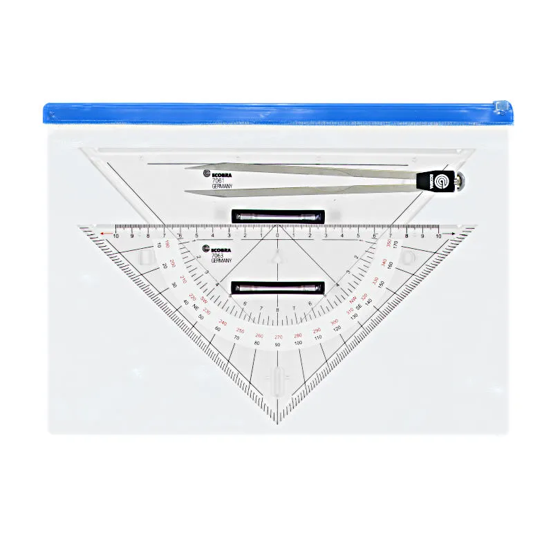 ecobra-ausbildungs-set-marinezirkel-dreiecke-navigation image 1