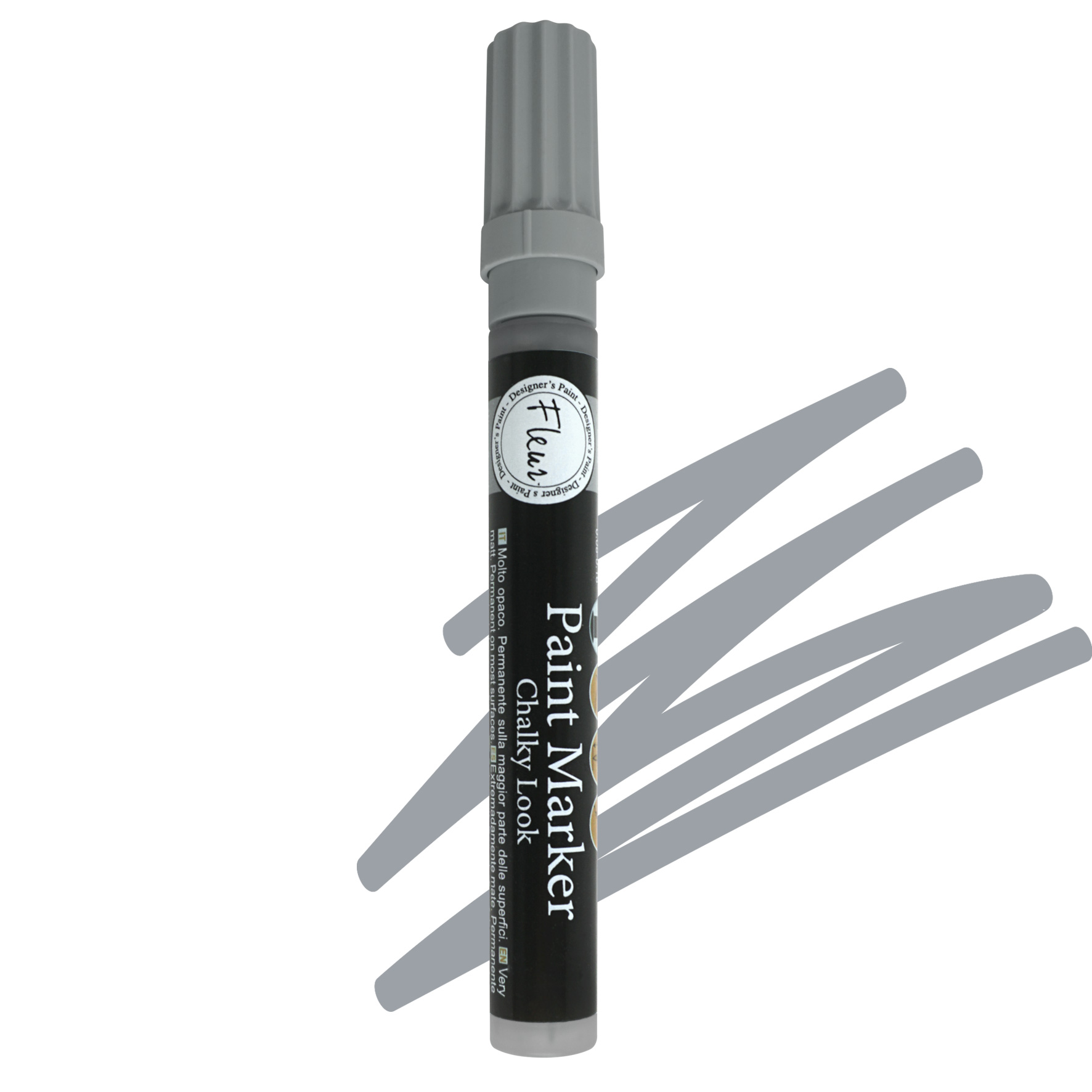 fleur-paint-markers-new-york-loft-lackmarker-grau image 2