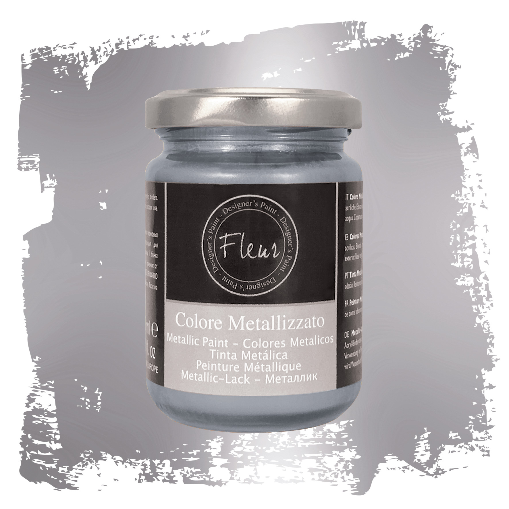 fleur-metallic-colours-aston-silver-metallicfarbe-silber image 2