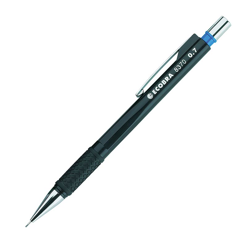 ecobra-feinminen-druckstift-0-7-mm-blau-druckbleistift image 1