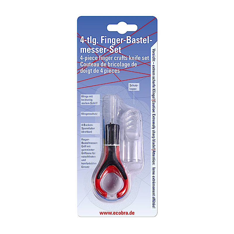 ecobra-770670-finger-bastelmesser-set-4-tlg-rot-schwarz image 4