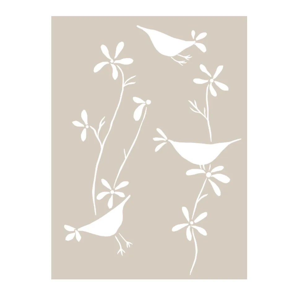 fleur-hand-painted-collection-birds-singing-m-beldekor-a4 image 1