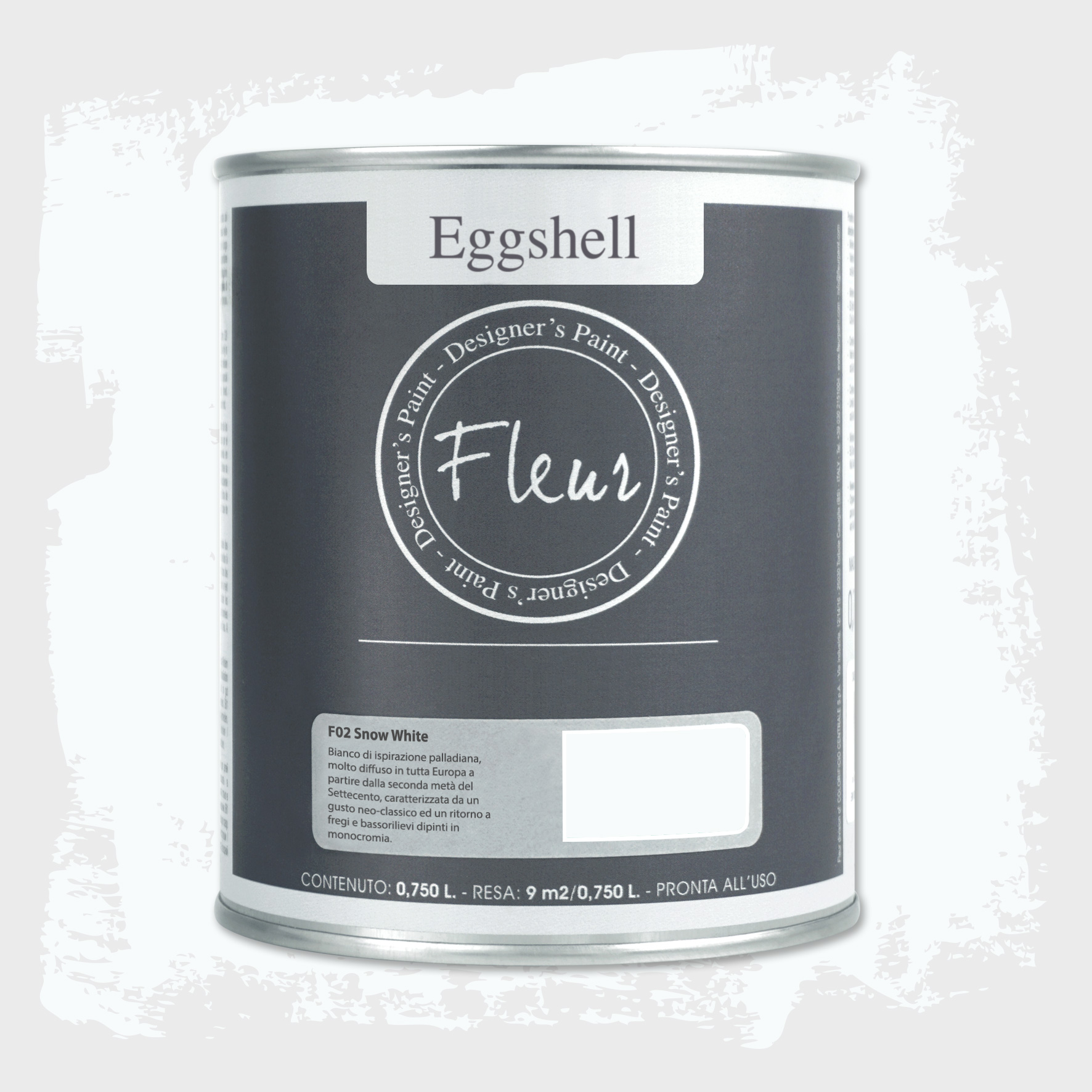 fleur-eggshell-snow-white-lack-seidenmatt-wei image 2