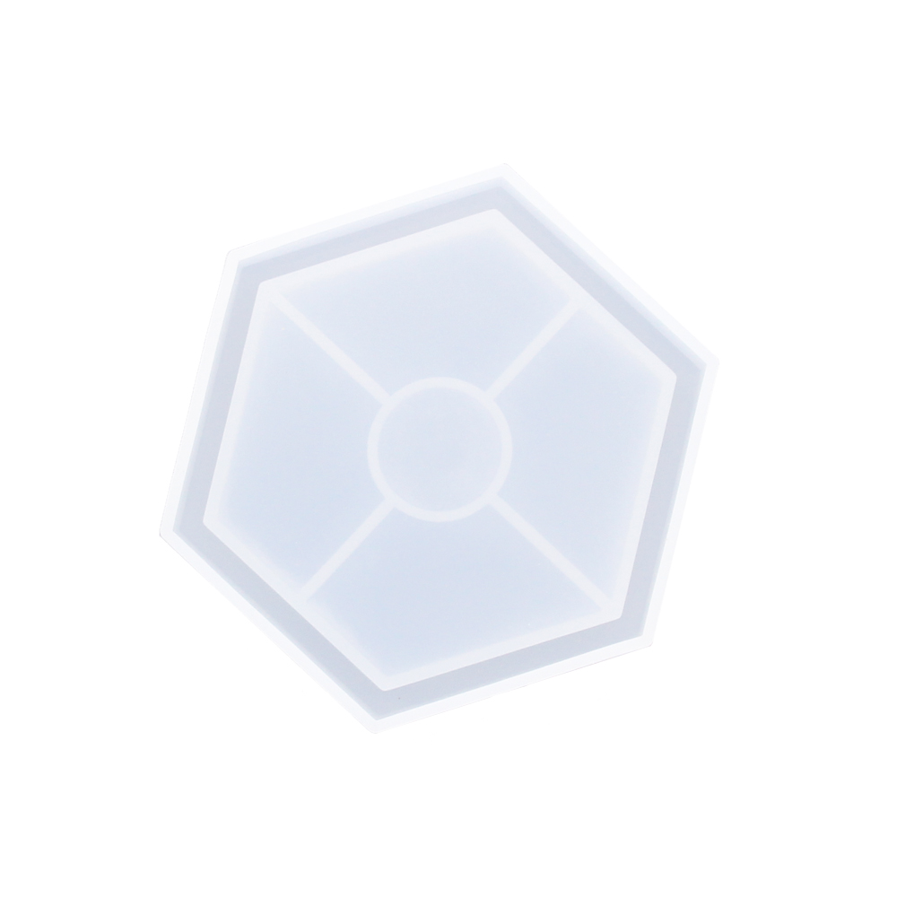 jesmonite-molds-hexagonal-untersetzer-silikonform-11-5-cm-extra-stabil image 2