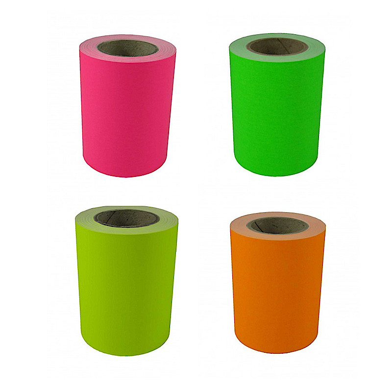 ecobra-creatape-neon-haftnotizrolle-60mmx12m-beschreibbar-pink image 1