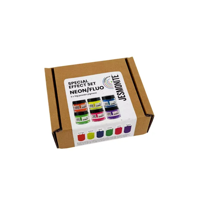 jesmonite-pigments-special-effect-set-fluorescent-6-x-10-g image 1