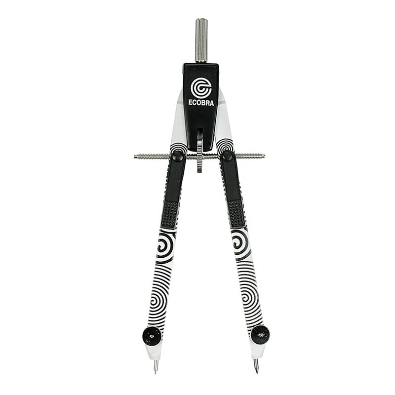 ecobra-01-master-schnellverstell-zirkel-messing-wei-schwarz image 1