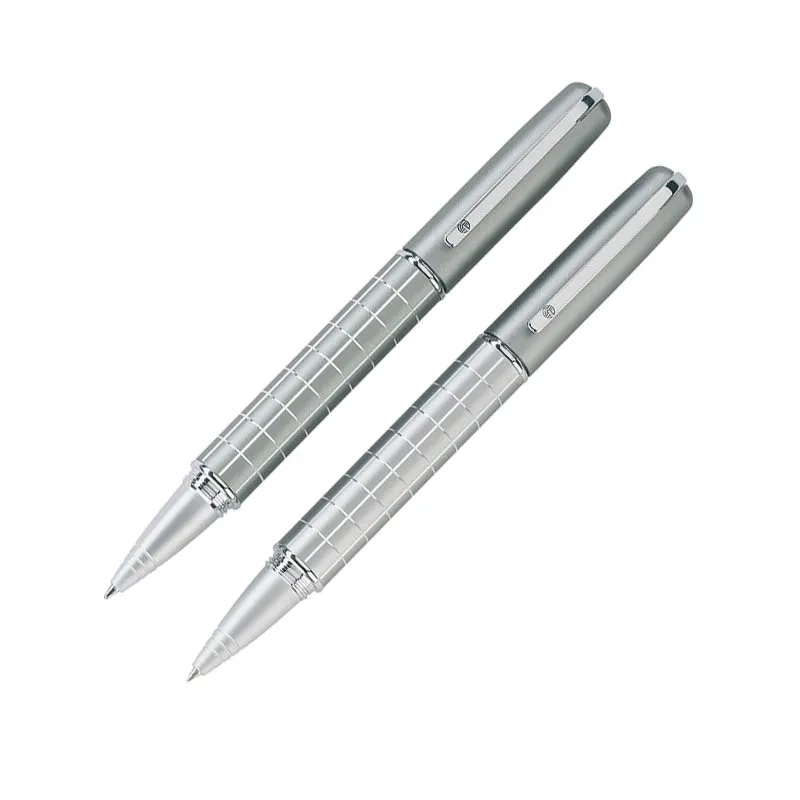 ecobra-cityline-milano-753400-kugelschreiber-metall-matt-silbergrau-etui image 1