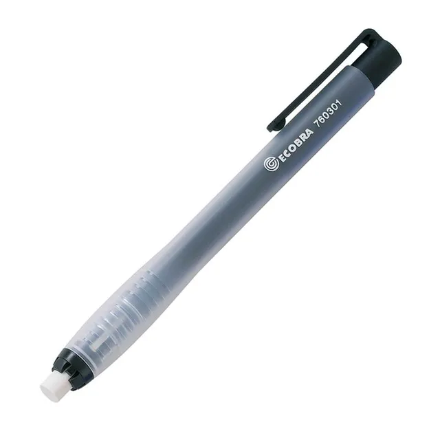 ecobra-760301-radierstift-nachf-llbar-transparent-schwarz-6-8-mm image 1