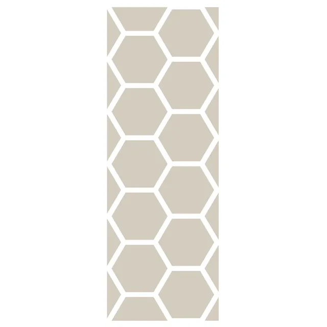 fleur-texture-collection-hexagons-schablone-18x50-cm image 1