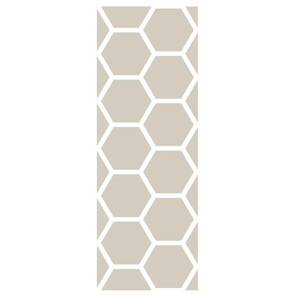 fleur-texture-collection-hexagons-schablone-18x50-cm image 1