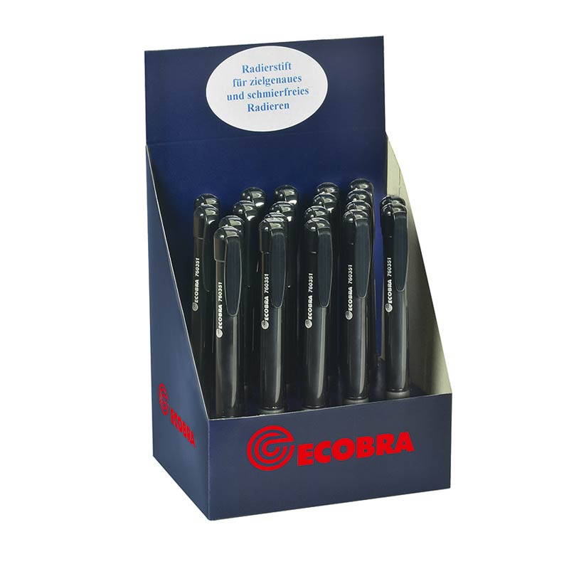 ecobra-radierstift-3-8-mm-druckmechanik-display-20-stk image 1