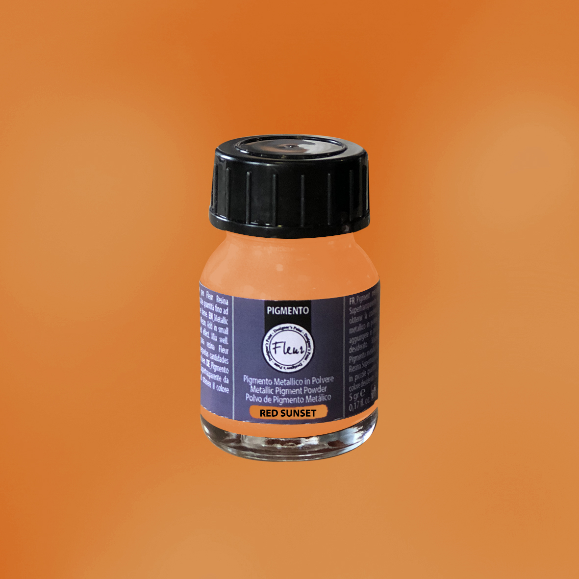 fleur-super-clear-pigmento-red-sunset-metallic-5-g image 1