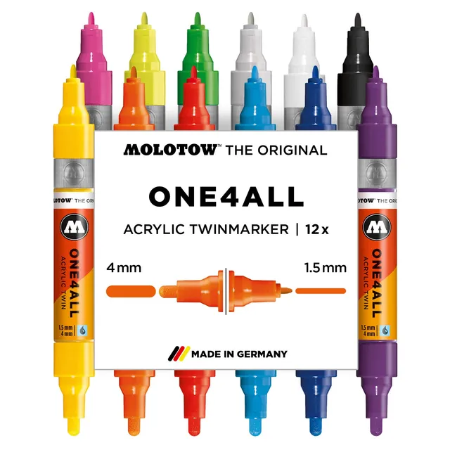 molotow-one4all-main-kit-1-twin-acrylmarker-12-stifte image 1