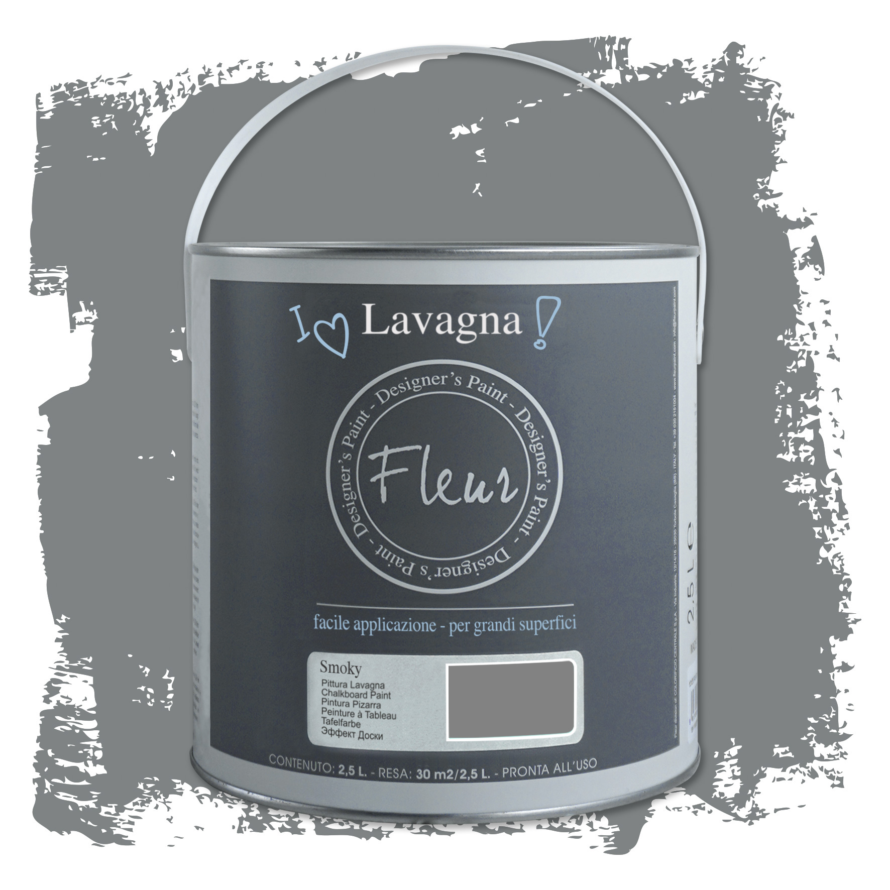 fleur-chalkboard-paint-smoky-tafelfarbe-dunkelgrau-beschreibbar image 3