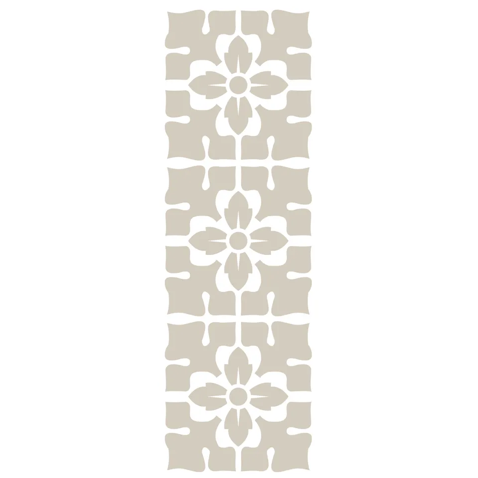 fleur-cement-tile-grandma-s-kitchen-schablone-18x50-cm image 1