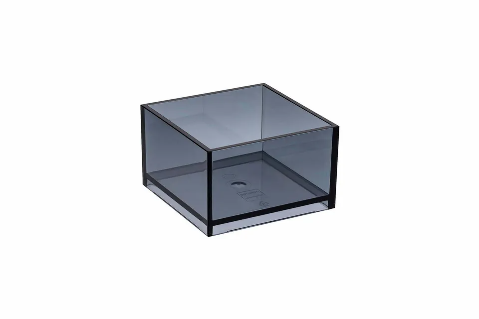 palaset-boksi-m-aufbewahrungsbox-transparent-grau-0-8-l image 1