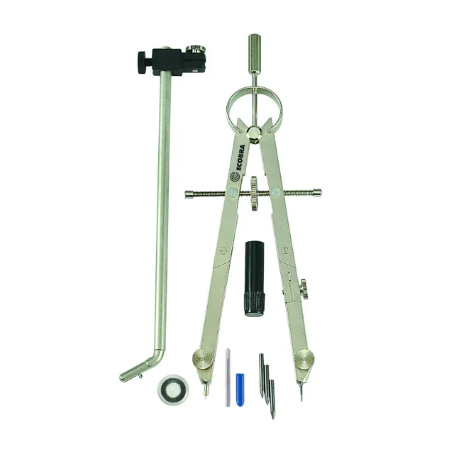 ecobra-master-schneidezirkel-messing-mit-verl-ngerung image 1