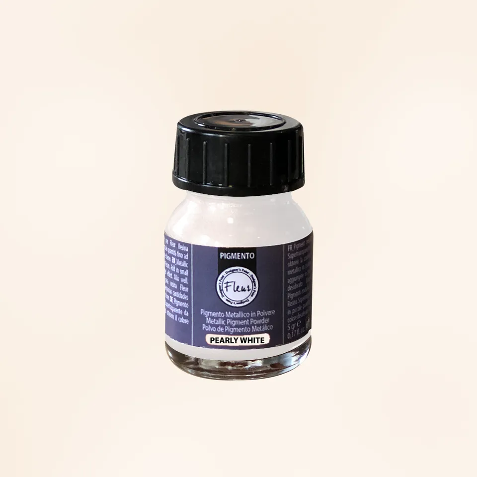 fleur-super-clear-resin-pigment-pearly-white-5g-metallic image 1