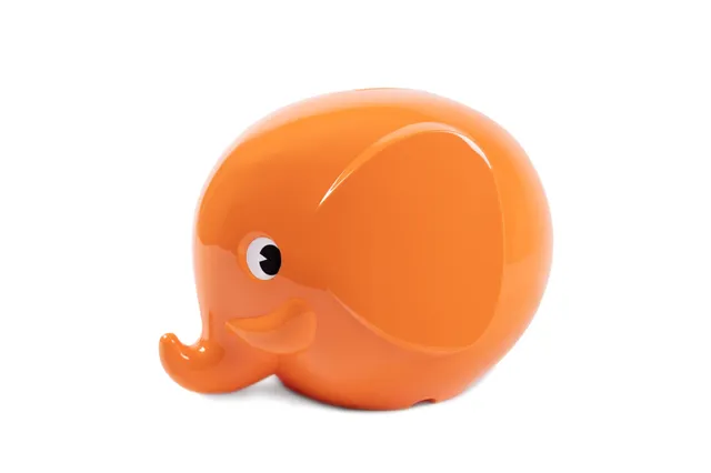 palaset-maxi-fantti-spardose-elefant-orange-morgenrot image 1